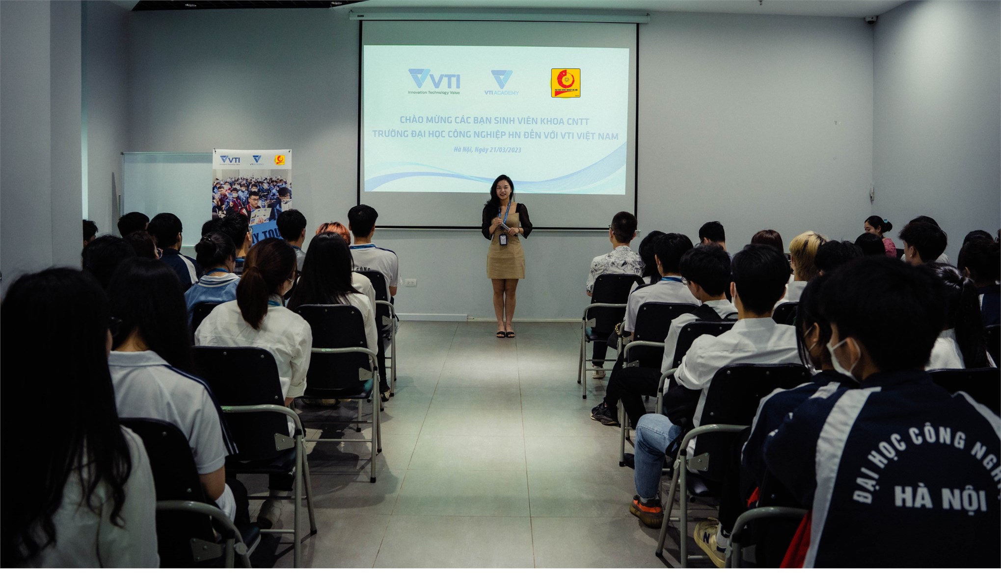“Company Tour” cùng VTI: Điểm hẹn tương lai của sinh viên Trường Đại học Công nghiệp Hà Nội