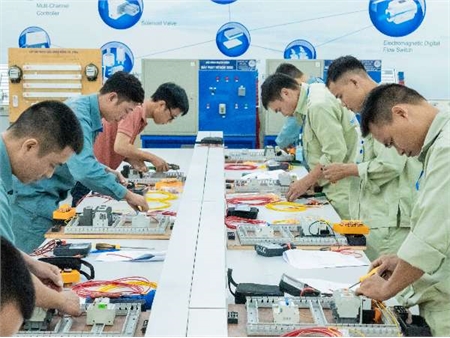 Hội thi thợ giỏi ngành xây dựng Hà Nội 2022 được tổ chức tại Trường Đại học Công Nghiệp Hà Nội