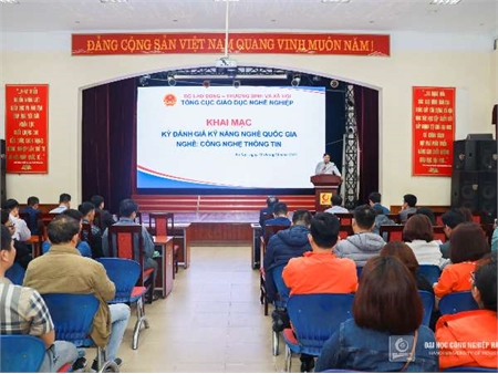 Trường Đại học Công nghiệp Hà Nội tổ chức đánh giá kỹ năng nghề quốc gia tháng 3 năm 2023