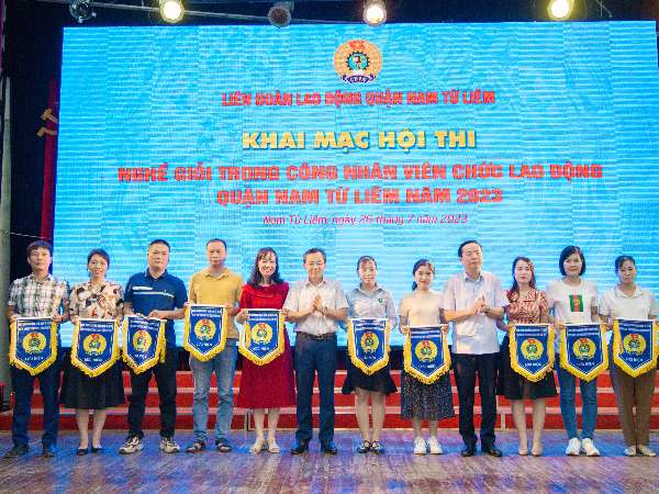 Hội thi nghề giỏi trong CNVCLĐ quận Nam Từ Liêm năm 2023 tổ chức tại Trường Đại học Công nghiệp Hà Nội
