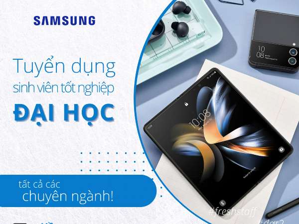 Thông báo chương trình Hội thảo việc làm, hướng nghiệp của Công ty TNHH Samsung Electronics Việt Nam