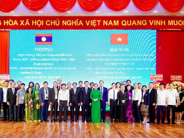 Trường Đại học Công nghiệp Hà Nội tham gia Hội nghị tổng kết công tác đào tạo và quản lý lưu học sinh Lào đang theo học tại Việt Nam năm học 2023-2024