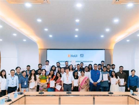 Hành trình kết nối văn hóa - tri thức: Chương trình trao đổi giữa Đại học JIS, Ấn Độ và Trường Đại học Công nghiệp Hà Nội kết thúc trong niềm lưu luyến