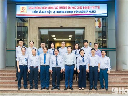 Trường Đại học Công nghiệp Hà Nội ký kết hợp tác với Trường Đại học Công nghiệp Việt Trì