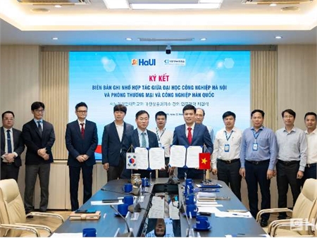 HaUI thắt chặt hợp tác với Phòng Thương mại & Công nghiệp Hàn Quốc (KCCI)
