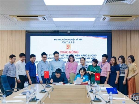Đón tiếp đoàn cán bộ Công ty TNHH Thiết bị và Tiết kiệm Năng lượng Quảng Đông Aobote