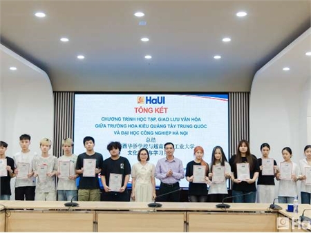 Tổng kết Chương trình học tập, giao lưu văn hóa với Trường Hoa Kiều Quảng Tây, Trung Quốc