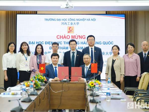 Đại học Công nghiệp Hà Nội mở rộng hợp tác với Đại học Điện lực Thượng Hải trong các lĩnh vực công nghệ mũi nhọn