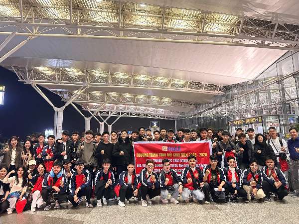 47 sinh viên Đại học Công nghiệp Hà Nội tham gia chương trình trao đổi học tập tại Trung Quốc